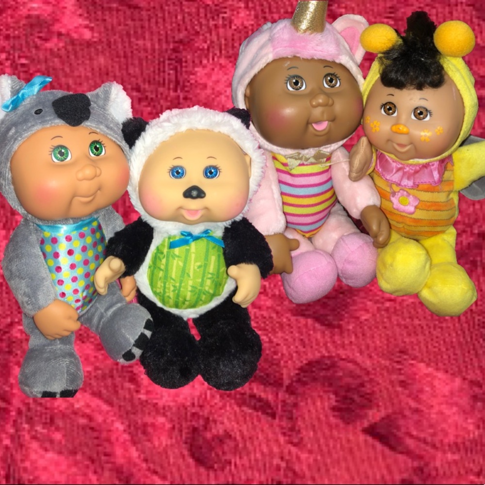 4 Cabbage Patch CPK 9” Cuties